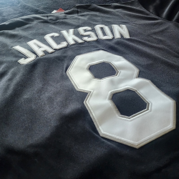 Bo Jackson Jersey Chicago White Sox 1991 Throwback Stitched Black NEW With tags - Picture 6 of 7